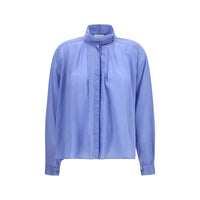 Forte_Forte Blue Cotton Blouse