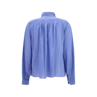 Forte_Forte Blue Cotton Blouse