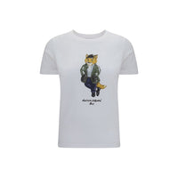 Maison Kitsuné White Cotton T-Shirt
