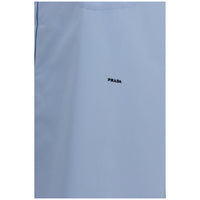 Prada Blue Cotton Shirt