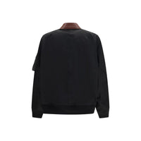 Sacai Black Cotton Bomber
