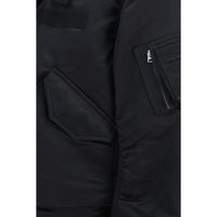 Sacai Black Cotton Bomber