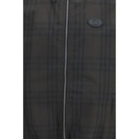 Burberry Brown Cotton Shell Jacket