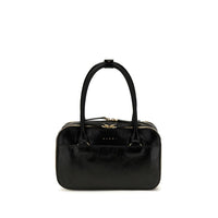 Marni Black Calf Leather Bos Taurus Handbag