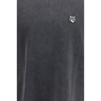 Maison Kitsuné Gray Cotton T-Shirt