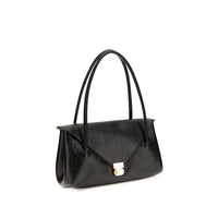 Marni Black Calf Leather Bos Taurus Shoulder Bag