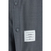 Thom Browne Gray Wool Oves Aries Dress Shirt