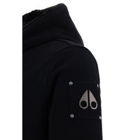 Moose Knuckles Black Polyester Hoodie