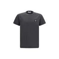 Stone Island Gray Cotton T-Shirt
