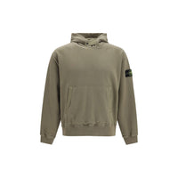 Stone Island Bicolor Cotton Sweatshirt