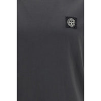 Stone Island Gray Cotton T-Shirt