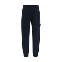 Stone Island Blue Cotton Sweatshirt