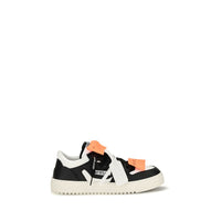 Off-White Multicolor Calf Leather Bos Taurus Low Top Sneakers
