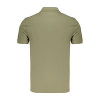 Hugo Boss Green Cotton Men's Polo Shirt