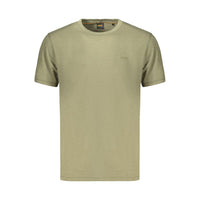 Hugo Boss Green Cotton Men's T-Shirt