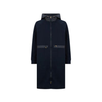 Herno Blue Cotton Coat