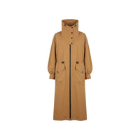 Herno Brown Polyester Coat