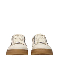 Jimmy Choo Beige Leather Sneakers