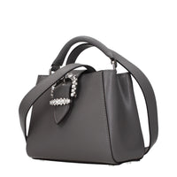 Jimmy Choo Gray Leather Handbag