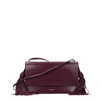 Jil Sander Red Leather Crossbody Bag
