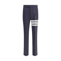 Thom Browne Blue Wool Oves Aries Pants