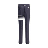 Thom Browne Blue Wool Oves Aries Pants