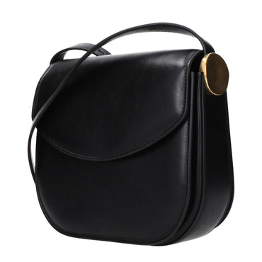 Jil Sander Black Leather Crossbody Bag