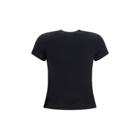 Off-White Black Cotton T-Shirt