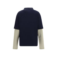 Miu Miu Blue Cotton Sweatshirt