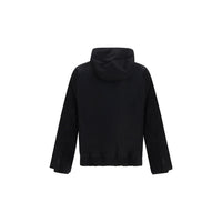 Sacai Black Wool Oves Aries Sweatshirt