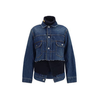 Sacai Blue Cotton Denim Jacket