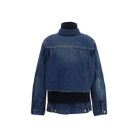 Sacai Blue Cotton Denim Jacket