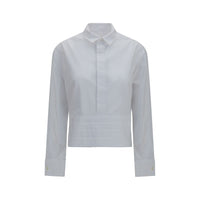 Sacai White Cotton Dress Shirt