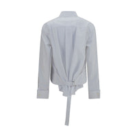 Sacai White Cotton Dress Shirt