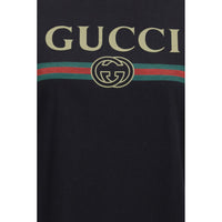 Gucci Black Cotton T-Shirt