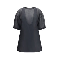Balenciaga Black Wool Oves Aries Casual Dress