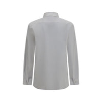 Giorgio Armani White Cotton Dress Shirt