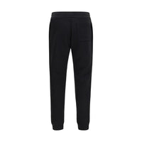 Moncler Black Cotton Athletic Pants