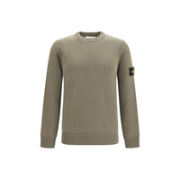 Stone Island Bicolor Cotton Sweatshirt