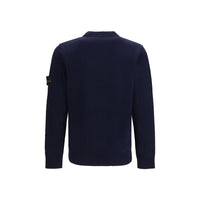 Stone Island Black Cotton Sweatshirt