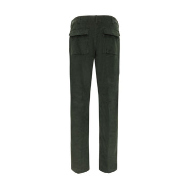 Etro Bicolor Cotton Casual Pants