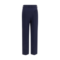 Blazé Milano Blue Wool Oves Aries Pants