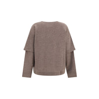 Darkpark Brown Wool Oves Aries Sweatshirt