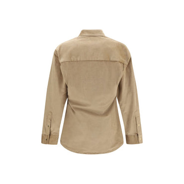 Darkpark Beige Denim Shirt