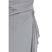 Versace Gray Viscose Casual Dress