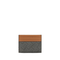 Ferragamo Brown Calf Leather Bos Taurus Wallet