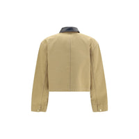 Balenciaga Beige Cotton Full-Length Jacket