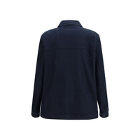 Moncler Blue Cotton Denim Jacket
