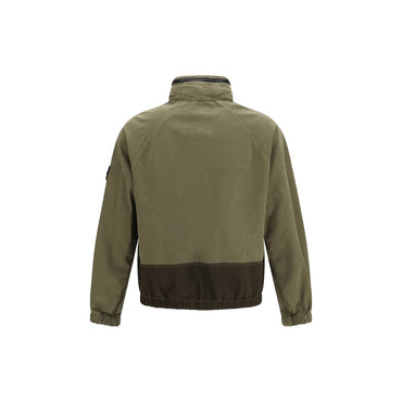 Stone Island Bicolor Cotton Shell Jacket