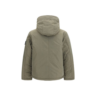 Stone Island Bicolor Polyester Shell Jacket